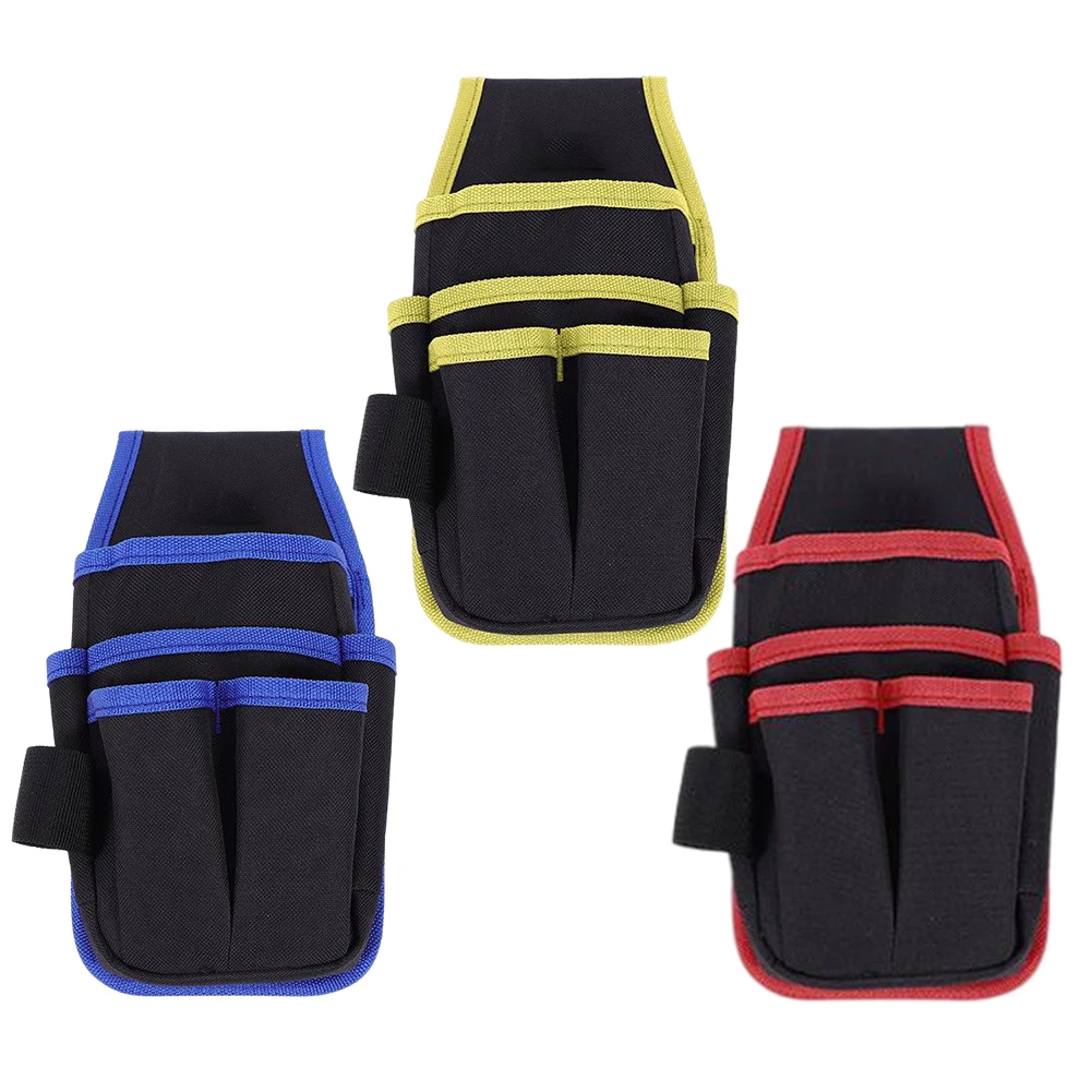 

Tool Belt Waist Bag Multifunctional Tool Waist Pouch Oxford Fabric Hardware Tool Pocket For Electrician Technician Waist Pocket