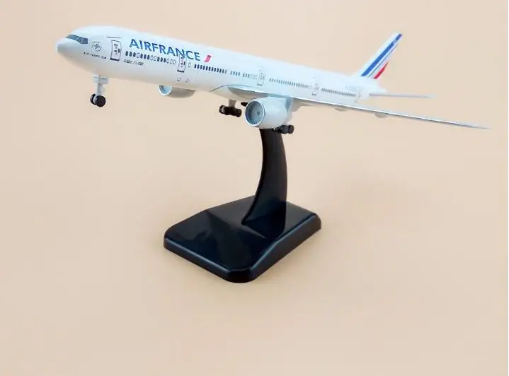 

Модель самолета 45 см Resin Air France Airlines B777, металлическая модель самолета, модель самолета Боинг 777, летательные аппараты