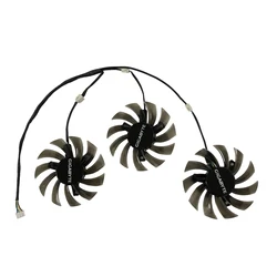 3PCS/Set,4Pin,PLD08010S12HH,75MM,Video Cooler Fan,For Gigabyte GTX 670 680 760 Ti G1 GTX 770/780Ti R9 380X,Graphics Card Cooling