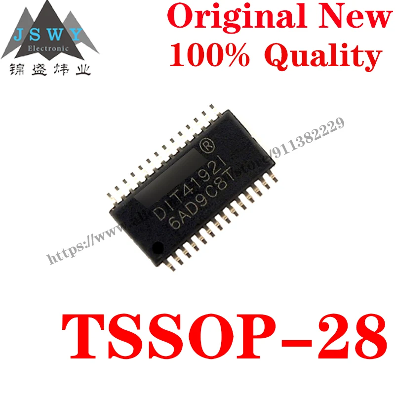 

5~10 PCS DIT4192IPWR TSSOP-28 Semiconductor Audio transmitter receiver transceiver IC Chip with for module arduino Free Shipping