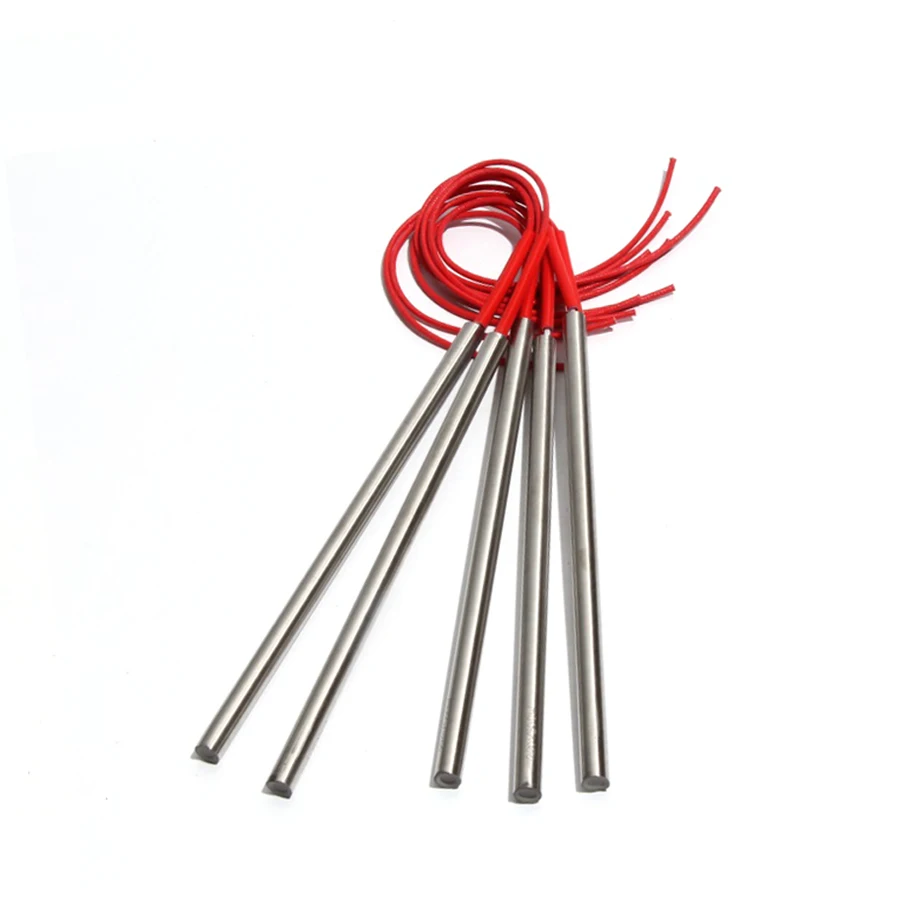 10PCS 12.5mm 190~220mm 201SUS Cartridge Heater 110/220/380V Tubular Electric Mould 590/600/620/650/690W Heating Resistance Part