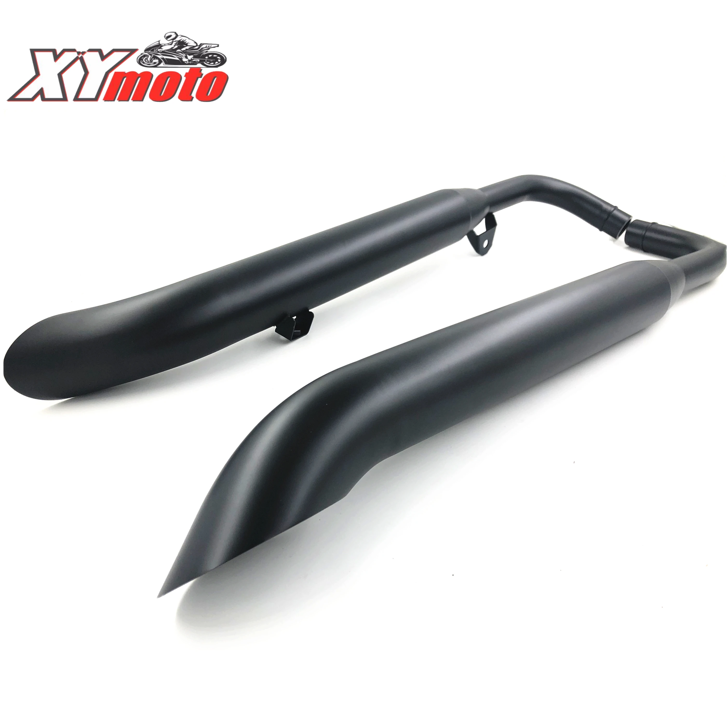 Suitable for Triumph MotorcycleSpeed master Bobber1200 modified exhaust pipe straight through sweeping exhaust  Twin Slash