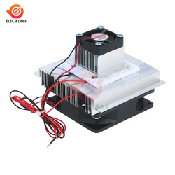 DC 12V 5A 60W TEC-12705 Semiconductor Refrigeration Cooler Cooling Plate DIY Radiator Cooling Small Space Cooling Device Kit