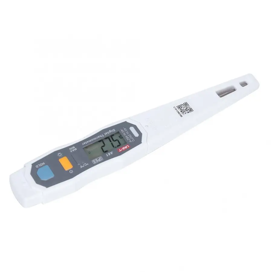 UNI-T A61 Probe Type Thermometer (IP65) Milk Temperature/Kitchen Food/Oil Temperature/Immersion/Penetration Temperature Meter.