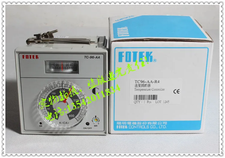 

Original authentic FOTEK Taiwan Yangming electronic thermostat TC-96-AA-R4 oven digital display thermostat