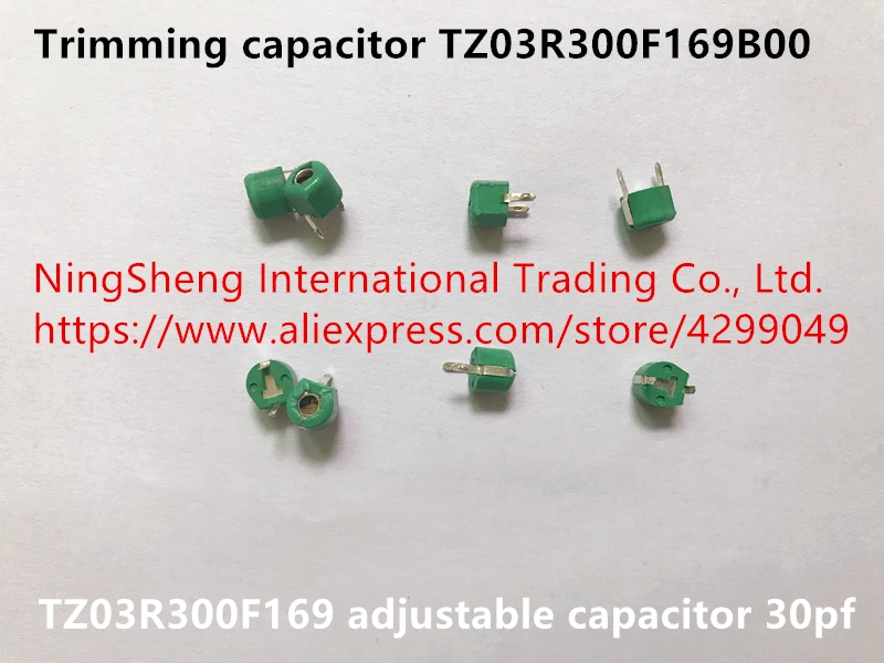 Original new 100% trimming capacitor adjustable capacitor 30pf TZ03R300F169B00 DIP (Inductor)