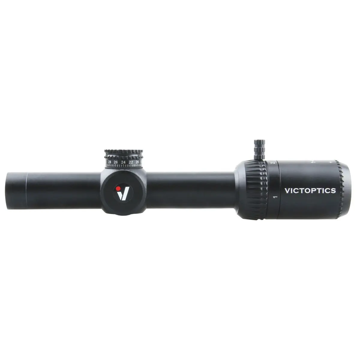 Imagem -03 - Victoptics x4 14x20 ir Moa Nível de Iluminação Red & Green Rifle Scope Vista para a Caça Tiro Tático Ar15. 223