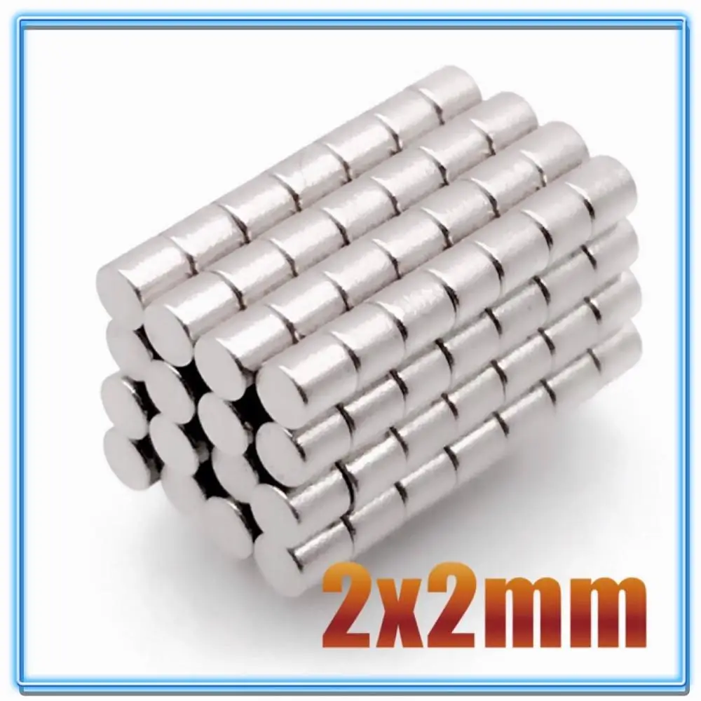 N35 Round Magnet 1x1 2x1 2x2 Neodymium Magnet Permanent NdFeB Super Strong Powerful Magnets 1*1 2*1 2*2