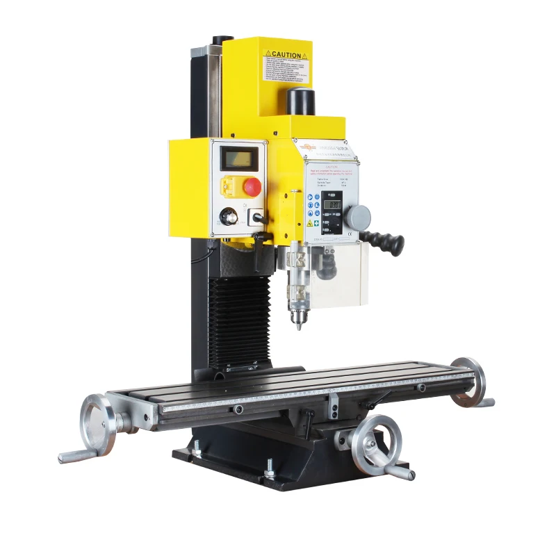 Multifunction Drilling and Milling Machine Industrial Grade Home Mini Desktop Drilling Machine Small Drilling Milling One Bed