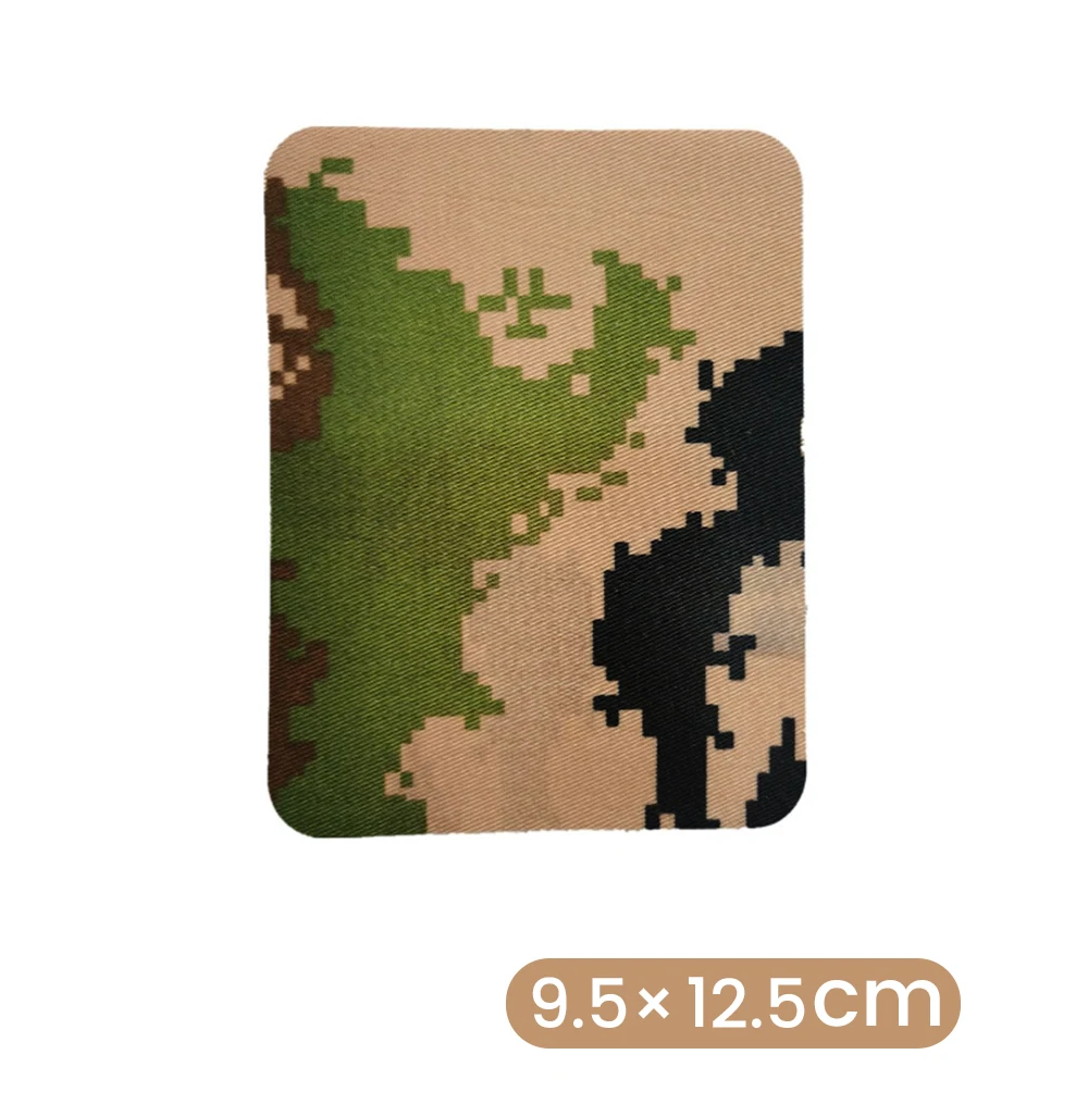 1PC Oval Quadrat 9,5*12,5 cm 11*14cm Hot Melt Kleber Camouflage Kleber Bügeln Patch imitation Denim Nähen Knie Ellenbogen DIY Kleidungsstück – Detail 15