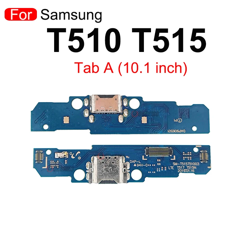 1Pcs For Samsung Galaxy Tab A 10.1 inch T515 T510 USB Charging Port Dock Charger Plug LCD Display Flex Cable Connect Repair Part