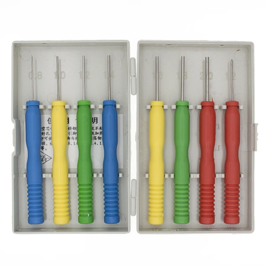 Hollow needles desoldering tool electronic components Stainless steel 8Pcs/lot