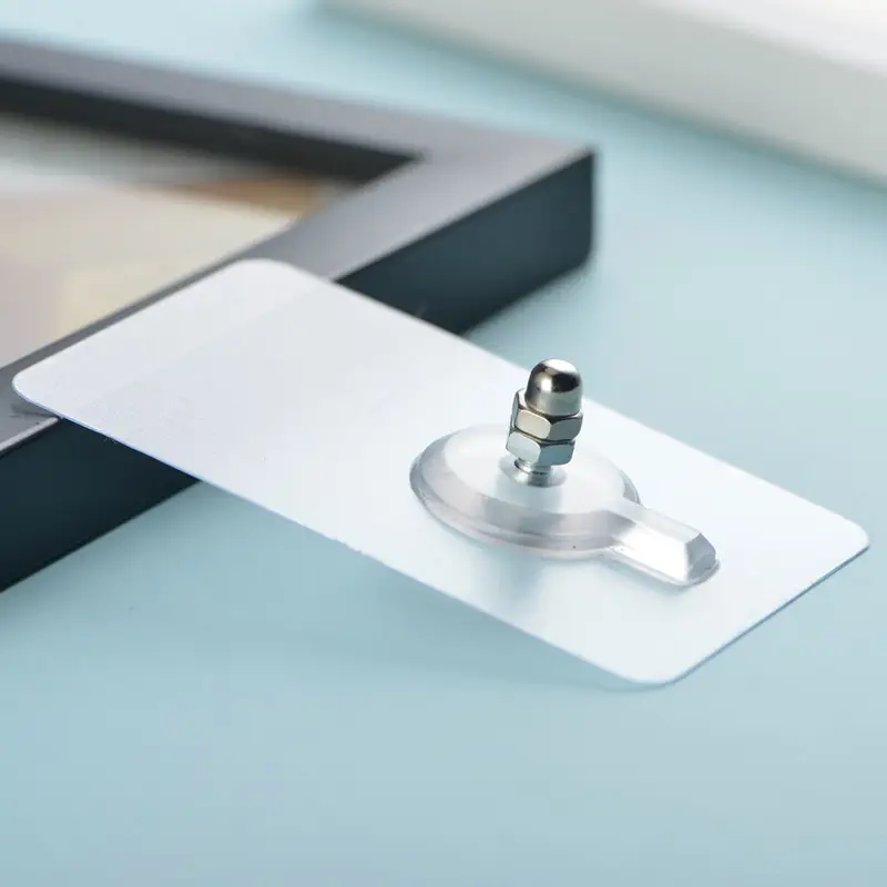 Screw Hook Hanger Transparent Wall Hook For Picture Self Adhesive Door Wall Hanger Hooks Wall Picture Hanger Wall Screw Sticker - Image 3