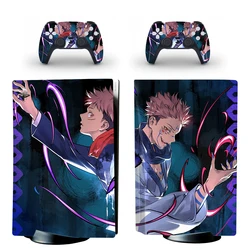 Jujutsu Kaisen PS5 Standard Disc Skin Sticker Decal Cover for PS5 Console and 2 Controllers PS5 Disk Skin Vinyl