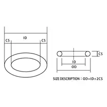 225 Silicone O Rings Set #5