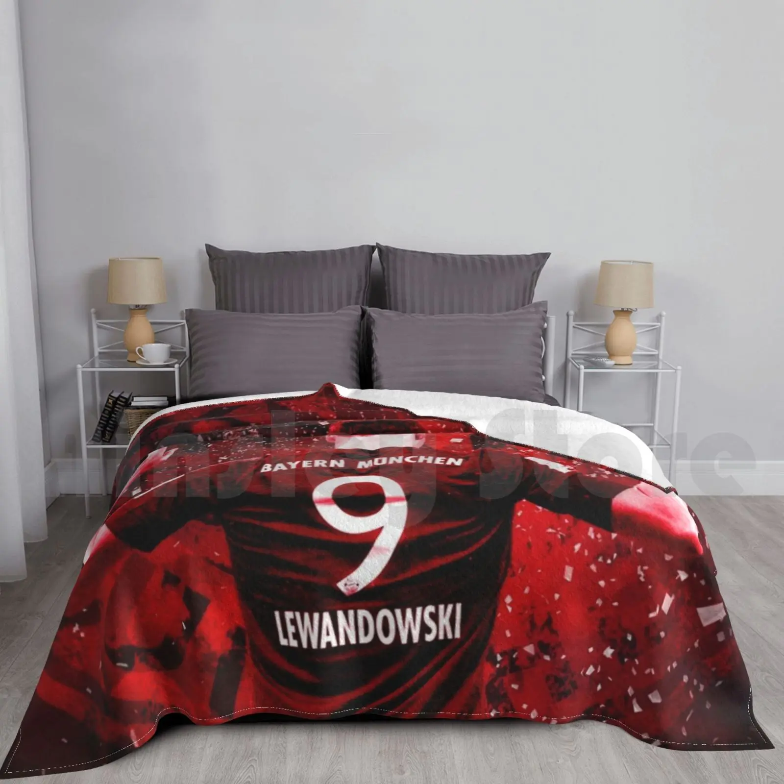 Lewa Blanket Fashion Custom Robert Lewandowski Robert Lewandowski Levandowski Lewandoski Lewa Lewy Lewi