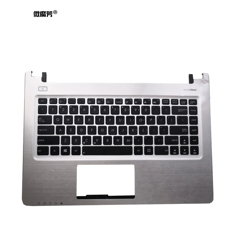 US notebook Keyboard For Asus K46 K46 K46CA K46CB K46CM S46C S46CB S46CM S46CA Laptop keyboard Version with Palmrest Upper