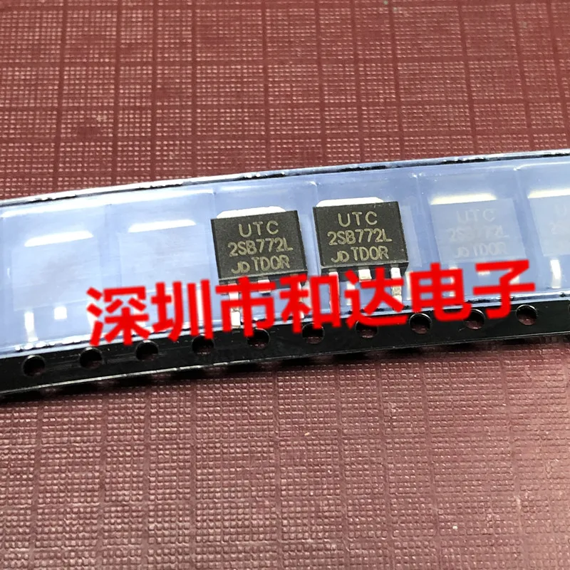 5pcs 2SB772L TO-252 -40V -3A