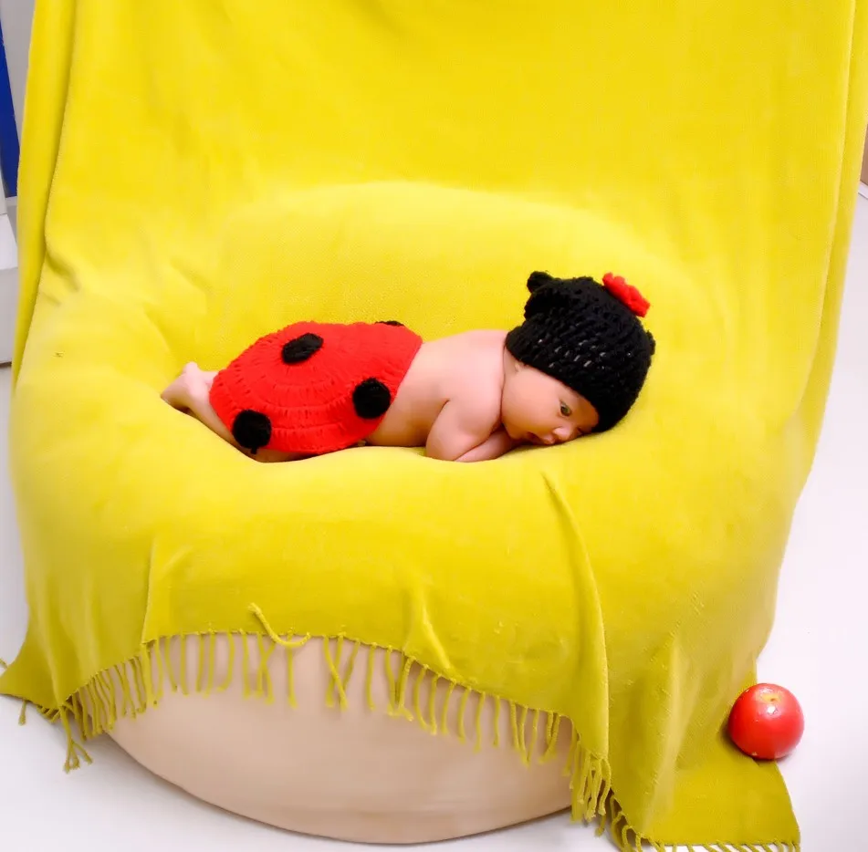 

Posing Beanbag for Newborn Photography : POSING PILLOW Newborn Poser Ottoman Beanbag Photo Prop Infant Poser 85cm Studio Size