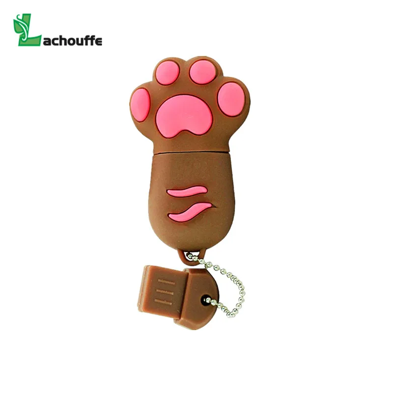جميل القط مخلب فلاش usb 4GB 16GB 32GB 64GB محرك فلاش USB ذاكرة عصا بندريف الكرتون محرك فلاش usb
