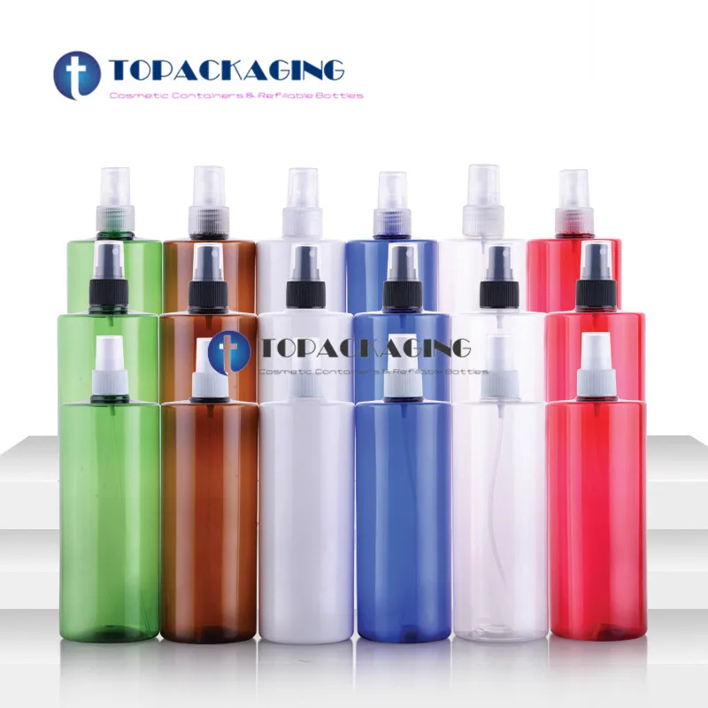 

10pcs*500ml Sprayer Pump Bottle Alcohol Sanitizer Packing Fine Mist Atomizer Parfum Refillable Empty Plastic Cosmetic Container