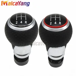Car Leather Gear button, 5, 6 speeds, 12mm, Audi A3, S3, 8p, 2003-2013, A4, S4, Q5, S-Line, 2007-2015 12 Main Sales Puller Audi A3 - №6