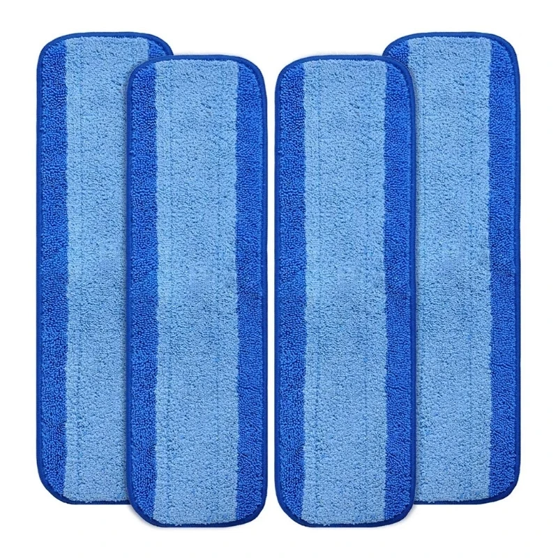 Microfiber Spray Mop หัวเปลี่ยนสำหรับ Bona ไม้เนื้อแข็งชั้นสเปรย์ Mop เปียก/แห้ง Mopping แผ่นทำความสะอาด1Pcs