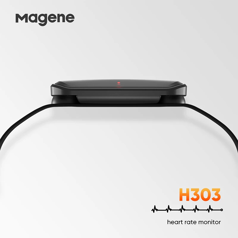 Magene H303 Heart Rate Monitor Mover Sensor Dual ANT Bluetooth With Chest Strap Cycling Computer Bike Wahoo Garmin Sports