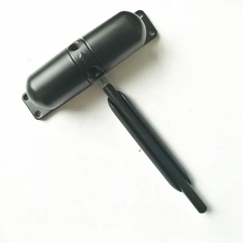 أسود 20-70 كجم سبائك الزنك قابل للتعديل سطح شنت التلقائي الربيع الباب أقرب الباب الأجهزة ZC013