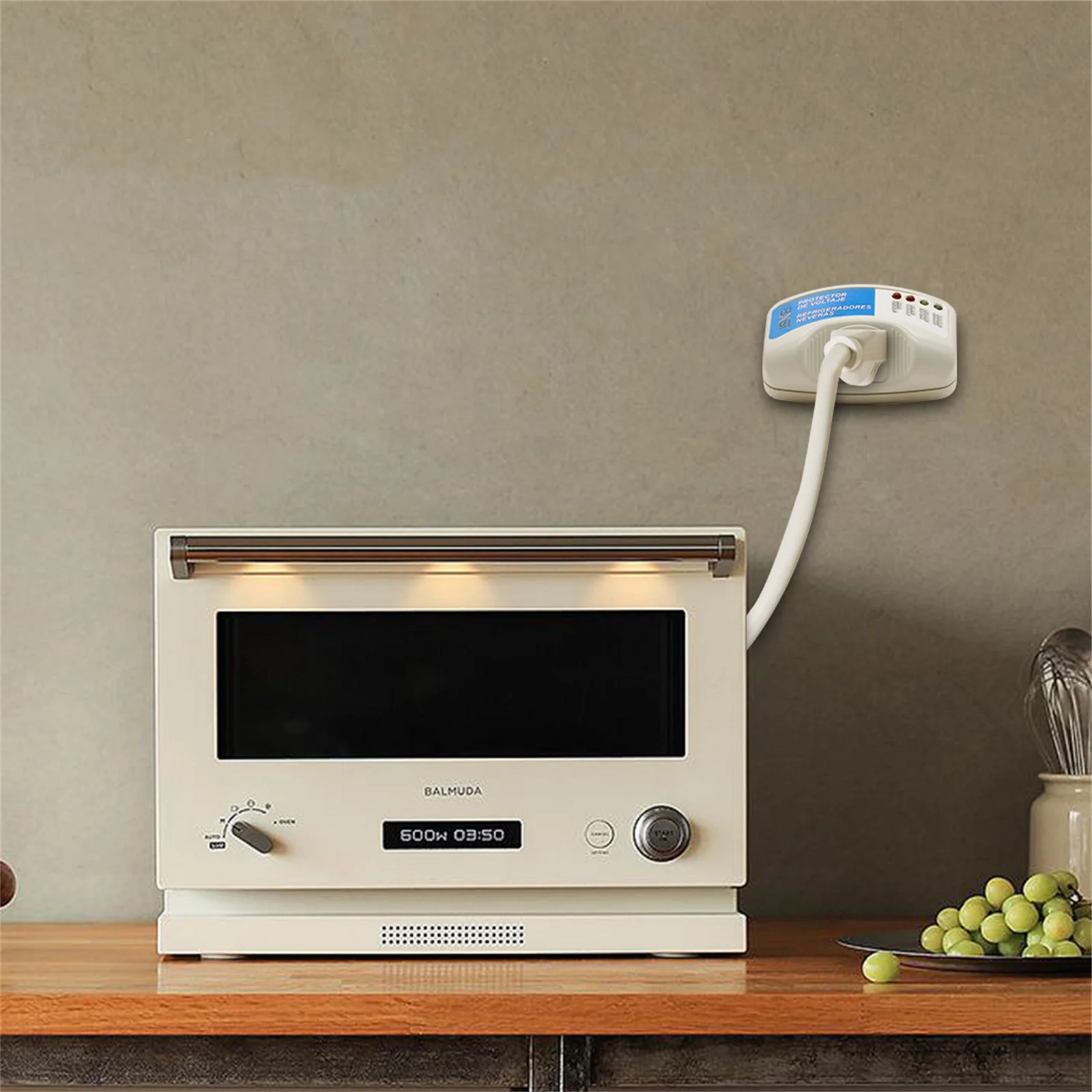 BSEED-Single Outlet Surge Protector Plug, protetor de tensão, supressor de energia para TV, PC, geladeira, 120V, 1400W