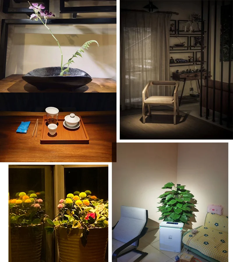 E27 Focusing LED COB Bulb Adjust Focalization Aperture Dimmable Spotlight Chandelier Restaurant Dining Art room Mural Gallery