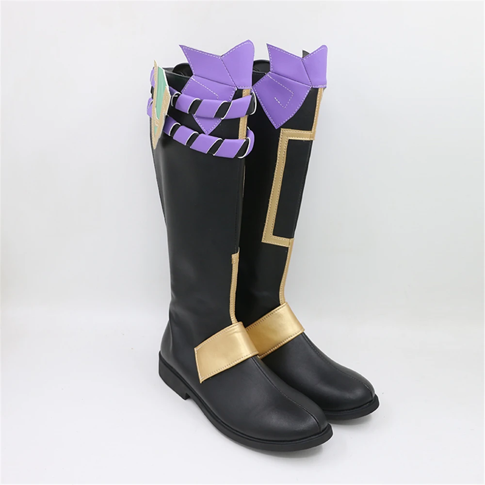 AGCOS In Stock Game Genshin Impact XIAO Cosplay Male Cosplay Boots