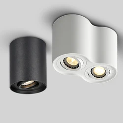 GU10 Led Downlight Surface Mounted Ceiling lights Double Head 5W 10W Spot Led Lamp For Home Hotel Decoration Ceiling Lightings