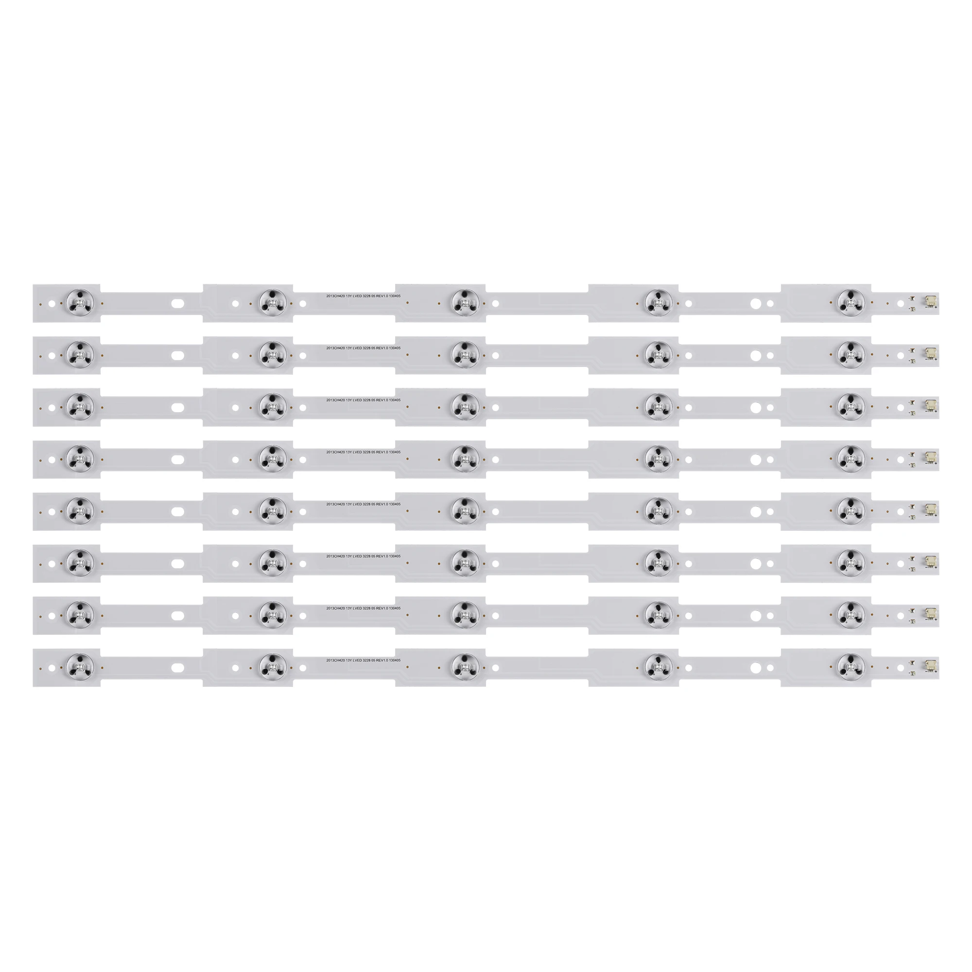 LED Backlight Strip LE42C32 LE42C33 2013CH420 13Y LVED 3228 05 REV1.0 130405 1pcs=5led