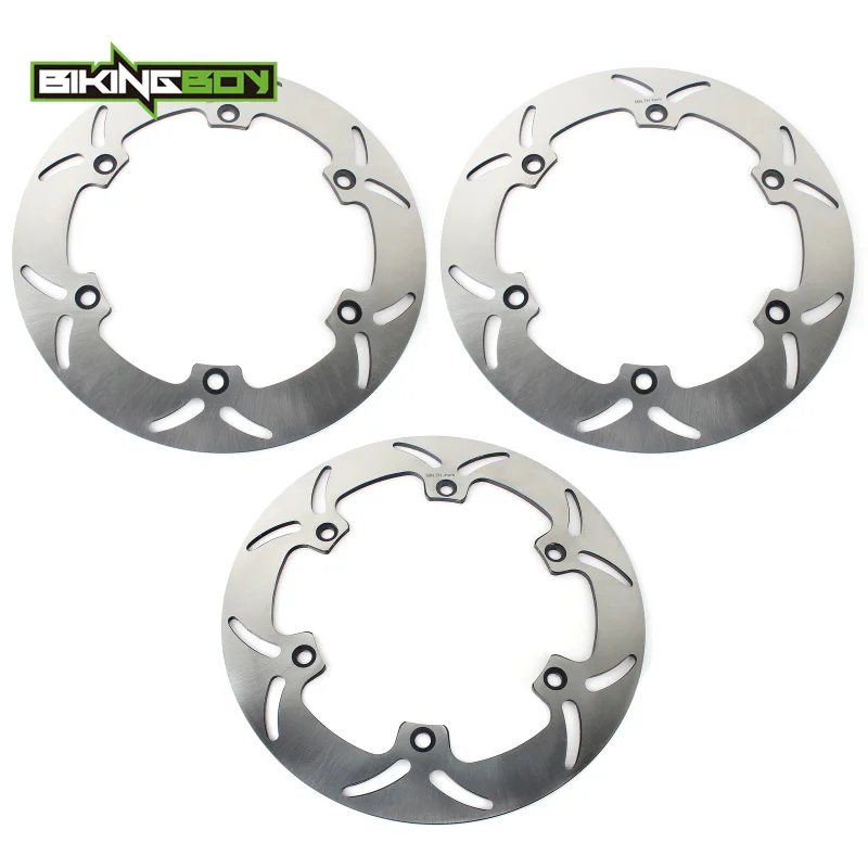 BIKINGBOY Front Rear Brake Disks Discs Rotors For Honda GL 1500 Gold Wing 90 91 92 93 94 95 96 97 98 99 00 L A Interstate I SE