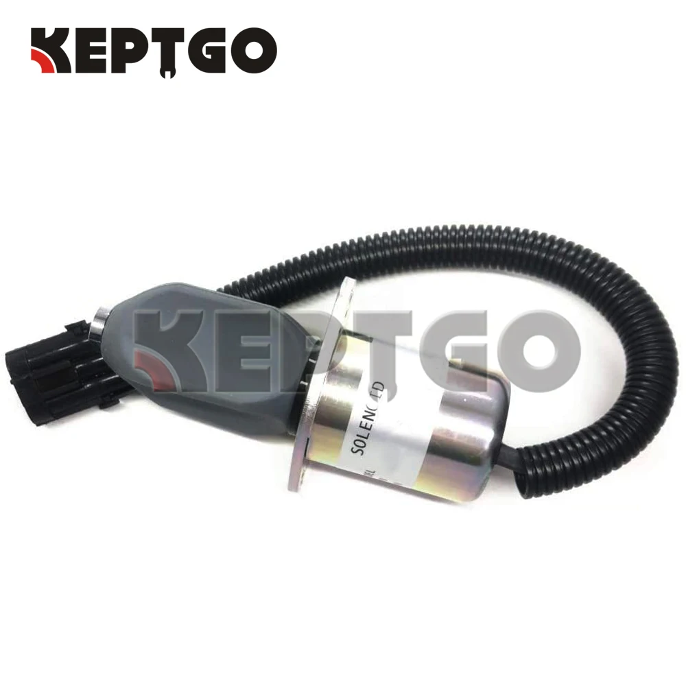 Shut Off Stop Solenoid 9073747 24V for Cummins Liebherr Excavator R914 +