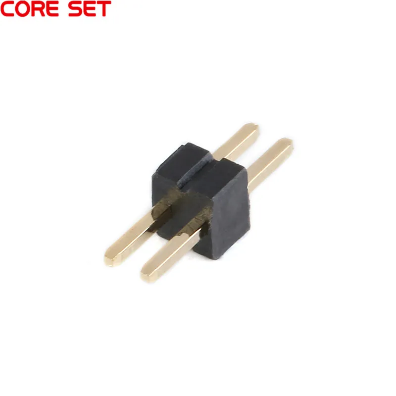 10pcs 1.27mm 1*2/3/4/5/6/7/8/10/12/20/40/50 Pin Header Male Pitch 1.27 Single Row Pin Header Strip Gold Plated Copper Connector