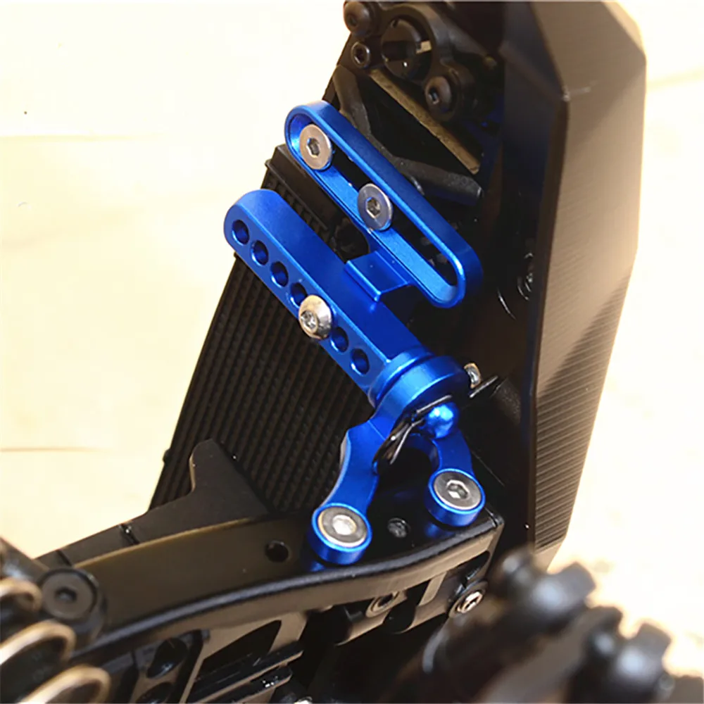 Aluminum Alloy Front Car Shell Column Fixing Mount Kit For AXIAL SCX10 II UMG10 1/10th AXI90075 RC Car Parts