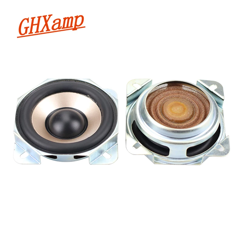 GHXAMP 2.75 Inch 70MM Speaker Bass Radiator Champagne Golden Basin Strengthen Bass Low Frequency Film 2PCS