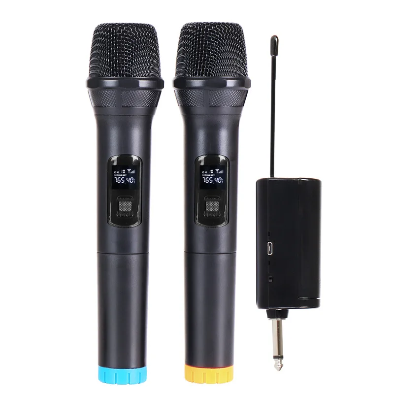 

Mini Microphone Holder Microphone for Phone Micro Professional Wireless Microphones Uhf Karaoke for Home Usb Sound Card for Pc