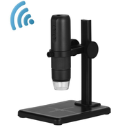 1000X Digital Wireless WiFi Microscope with LED Mobile Phone Electronic Microscope Camera with Stand PCB Jewelry Inspection Tool