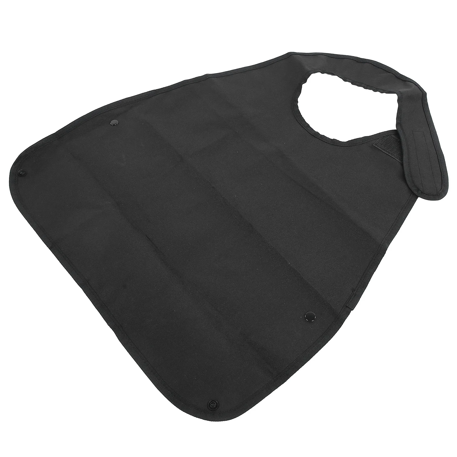 Adult Bibs Waterproof Soft Apron Adult Bibs Long Clothing Protector Elderly dinner Feeding Bib Daily Necessities Wearable Black