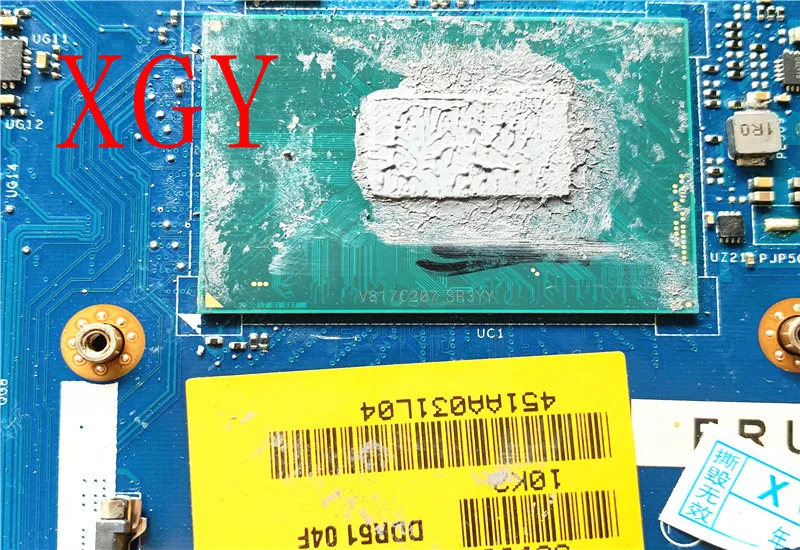 FOR DELL 17 R4 Laptop motherboard LA-F551P com SR3YY i7-8750H CPU TX1070 8G 100% Test OK