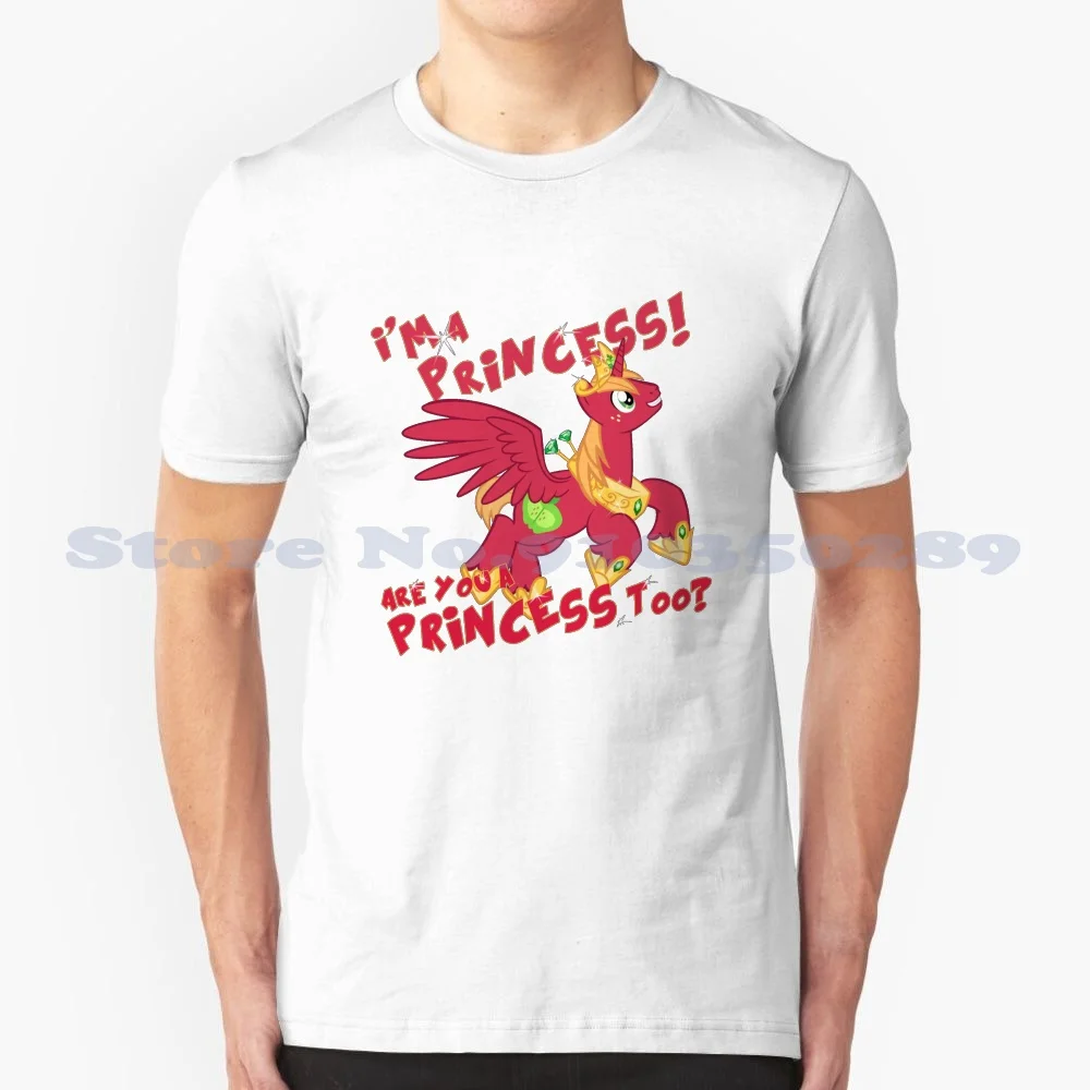 

Princess 100% Cotton T-Shirt My Little Friendship Is Magic Princess Big Macintosh Princess Big Mcintosh Alicorn Big