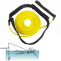 수영 훈련 벨트, 고정 수영 훈련 가죽 끈, 고정 수영 하네스, 번지 코드, 저항 밴드, 성인 및 어린이