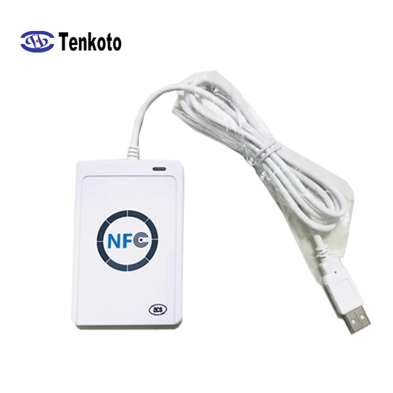 USB NFC Card Reader Writer ACR122U-A9 China Contactless RFID Card Reader Windows Wireless NFC Reader