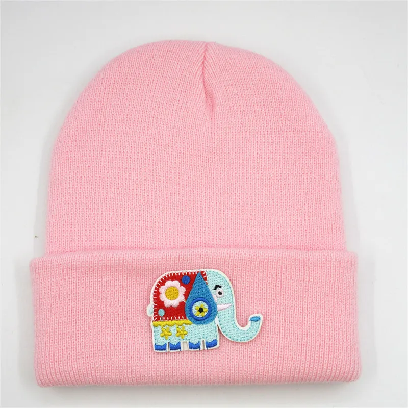 

Cotton Cartoon Panda Embroidery Thicken Knitted Hat Winter Warm Hat Skullies Cap Beanie Hat for Men and Women 391