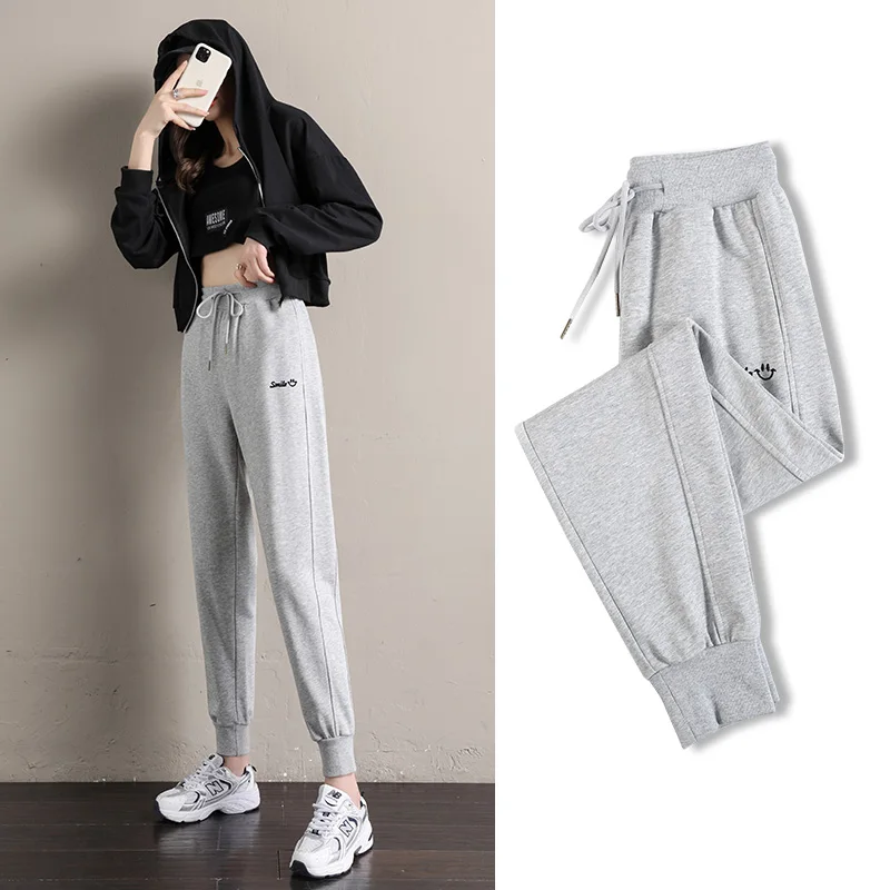 Vrouwen Harembroek Sport Joggingbroek Vrouwen Trainingspak Oversize Joggers Borduren Harajuku Koreaanse Mode Broek Voor Vrouwelijke