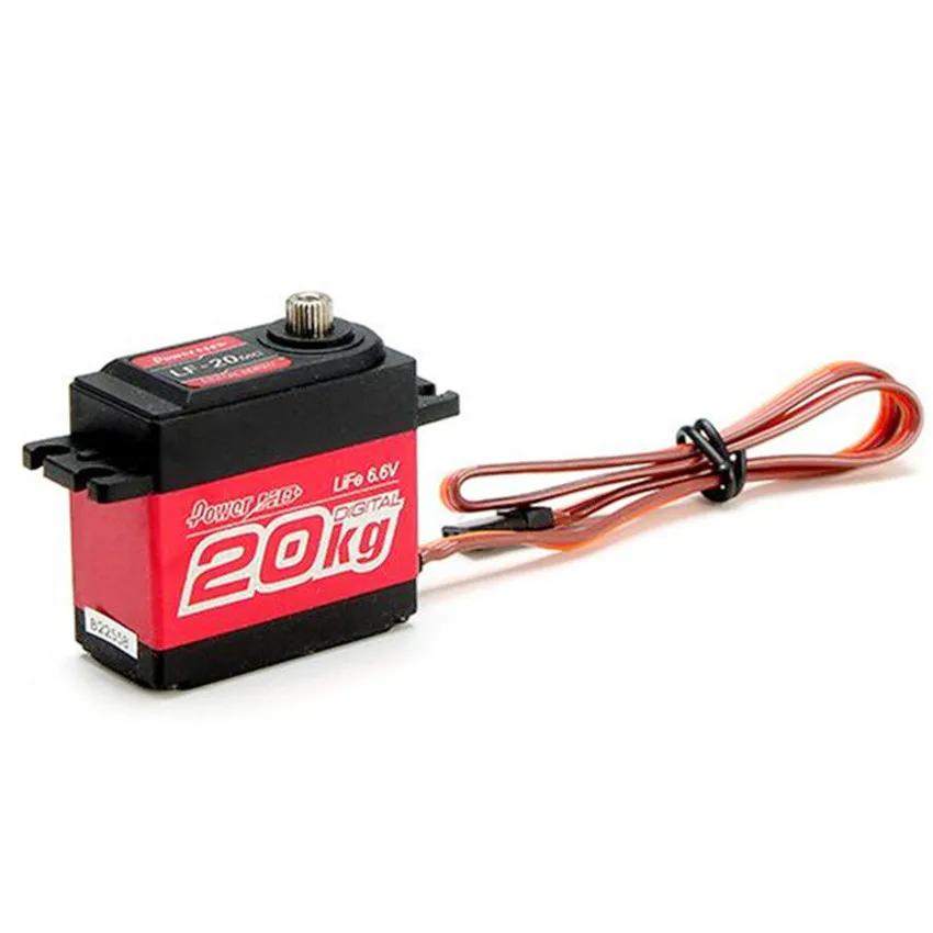 

PowerHD LF-20MG 20kg Waterproof Digital Servo For Robot / Mechanical Arm / Racing Drone / Rc Car Parts