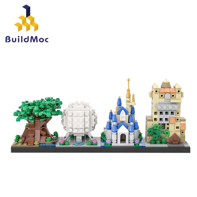 

Princess Series Castle Building Blocks Magic Castle Bricks Girls Friend Educational Toys For Children Anime childhood MOC